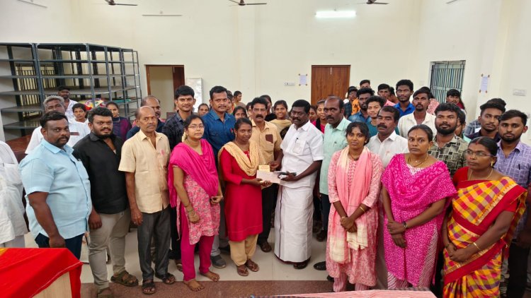 ஆலங்குளத்தில் டி என் பி எஸ் சி குரூப் 4  இலவச மாதிரி தேர்வு .!