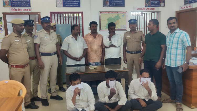 எடப்பாடியார் பிரச்சாரக் கூட்டத்தில் பல இலட்சங்களை பிக் பாக்கெட் அடித்த 6 பேரை கைது செய்த காவல்துறையினர் .!