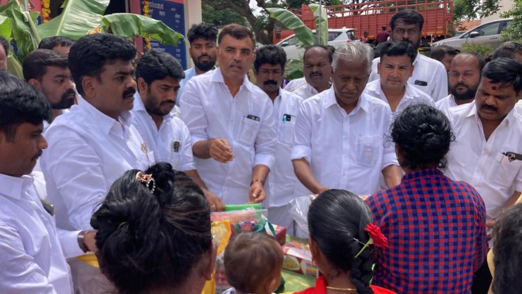 சட்டமன்ற உறுப்பினர் நிதியான 18.50 லட்சம் ரூபாய் மதிப்பீட்டில் கட்டப்பட்ட கட்டிடங்களை திறந்து வைத்த அதிமுக துணை பொதுச் செயலாளர் கே.பி.முனுசாமி. !