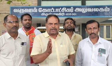 கிருஷ்ணகிரி சட்டமன்ற தொகுதி வாக்குச்சாவடி சிறப்பாக அமைத்தது குறித்து தேசிய மக்கள் கட்சி மாவட்ட தலைவர் டாக்டர் கே எம் சந்திர மோகன் பாராட்டி நன்றி .!