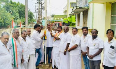 தென்காசி சட்டமன்ற உறுப்பினர் அலுவலகத்தில் 79வது சுதந்திர தின விழா .!