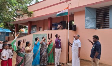 துத்திகுளம் பள்ளியில் 79 வது சுதந்திர தின விழா .!