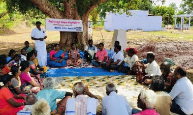மேலப்பாவூர் ஊராட்சி சிறப்பு கிராம சபை கூட்டம் .!