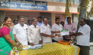 அஞ்சூர் ஜெகதேவி அரசு மேல்நிலைப் பள்ளியில் 79-வது சுதந்திர தின விழா .!