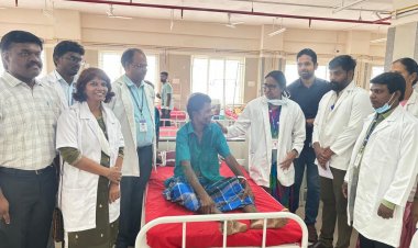 கிருஷ்ணகிரி அரசு மருத்துவமனை மருத்துவக் கல்லூரியில்  முதன்முறையாக கணைய புற்றுநோய்க்கு அறுவை சிகிச்சை .!