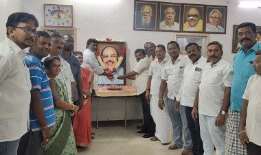 முன்னாள் மத்திய அமைச்சர் முரசொலி மாறன் அவர்களது 92 வது பிறந்தநாள் விழா .!