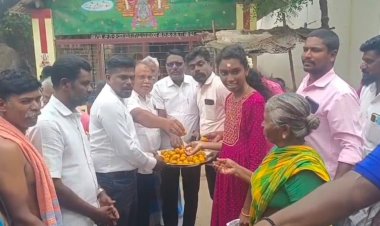 தென்காசியில் விசிக தலைவர்  திருமாவளவன் பிறந்தநாள் நிகழ்ச்சி .!