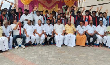 மாற்றுக் கட்சியில் இருந்து விலகி திராவிட முன்னேற்றக் கழகத்தில் தங்களை இணைத்துக் கொண்டனர். !