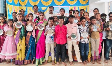 ஜோதிநகர் ஊராட்சி ஒன்றிய நடுநிலைப் பள்ளியில் பள்ளி அளவிலான கலைத் திருவிழா .!