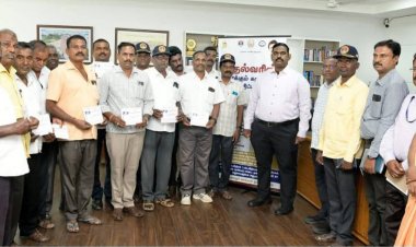 முன்னாள் படைவீரர்கள் நலத்துறை சார்பாக, "முதல்வரின் காக்கும் கரங்கள்” திட்டத்தின் கீழ், 12 முன்னாள் படைவீரர்களுக்கு 30 சதவிகித வட்டி மானிய தொகை .!