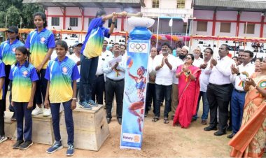 கிருஷ்ணகிரியில் தடகள போட்டியை துவக்கி வைத்த மாவட்ட ஆட்சியர். !