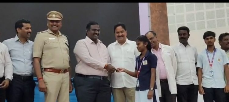 போதைப் பொருள்களுக்கு எதிரான விழிப்புணர்வு மற்றும் தேசிய குடற்புழு தொற்றை குறைப்பதற்கான விழிப்புணர்வு நிகழ்ச்சி .!