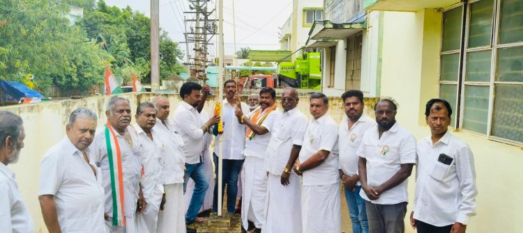 தென்காசி சட்டமன்ற உறுப்பினர் அலுவலகத்தில் 79வது சுதந்திர தின விழா .!