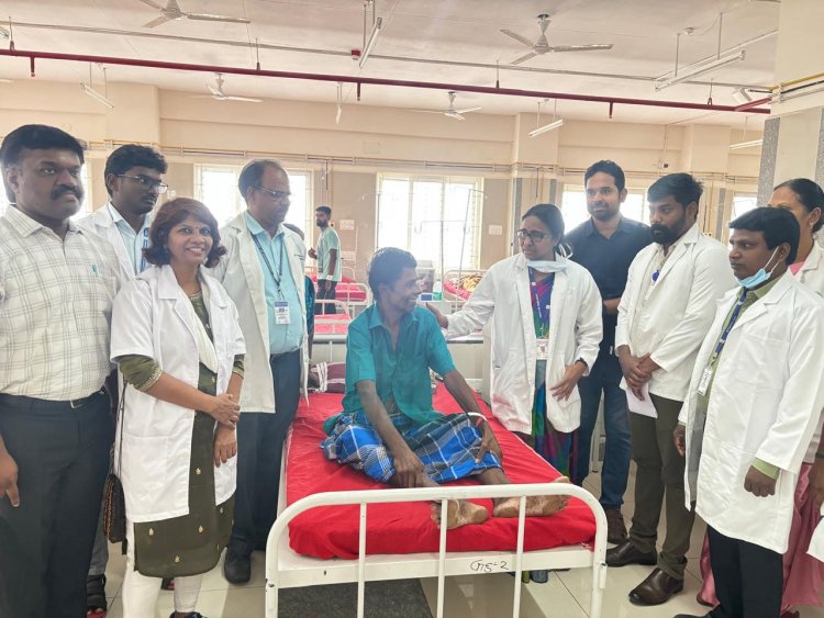 கிருஷ்ணகிரி அரசு மருத்துவமனை மருத்துவக் கல்லூரியில்  முதன்முறையாக கணைய புற்றுநோய்க்கு அறுவை சிகிச்சை .!