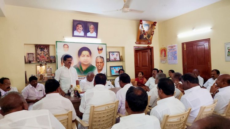 பூத் கமிட்டி ஆலோசனை கூட்டம் .!