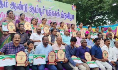 தமிழ்நாடு அறிவியல் இயக்கம் சார்பில் 3 ஆம் ஆண்டு புத்தக திருவிழா. !