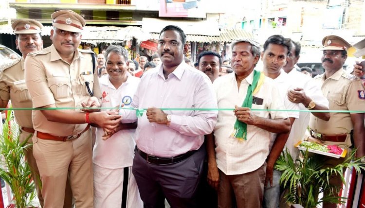 உதவும் கரங்கள் சார்பாக அமைக்கப்பட்டுள்ள புறகாவல் நிலையம் .!