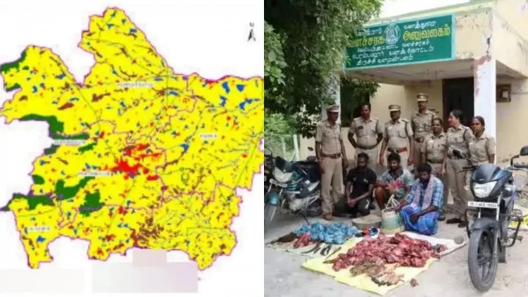 பெரம்பலூரில் மான் கறி எனக் கூறி நாய்க்கறி விற்ற கும்பல் கைது. !