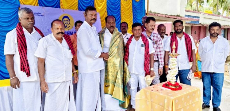 உங்களுடன் ஸ்டாலின் திட்ட முகாமை மேற்கு மாவட்ட செயலாளர் ஒய்.பிரகாஷ் துவக்கி வைத்து முகாமை பார்வையிட்டார்.!