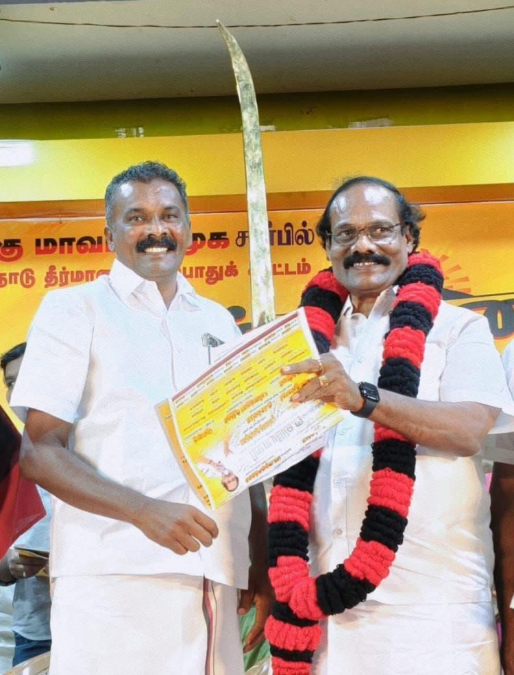 இலஞ்சியில், தென்காசி தெற்கு மாவட்ட திமுக சார்பில் ஓரணியில் தமிழ்நாடு தீர்மான ஏற்பு கூட்டம் .!