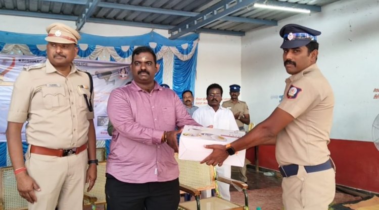 பர்கூர் காவல் சரகத்தில் புதியதாக பொருத்தப்பட்ட 72 சி சி டிவி கேமராக்களை மாவட்ட ஆட்சியர் மற்றும் காவல் கண்காணிப்பாளர் ஆகியோர் துவக்கி வைத்தனர்.!