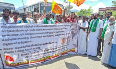 ஊத்துமலை பகுதியில் வனவிலங்குகள் அட்டகாசம் நேதாஜி சுபாஷ் சேனை கலெக்டரிடம் புகார் .!