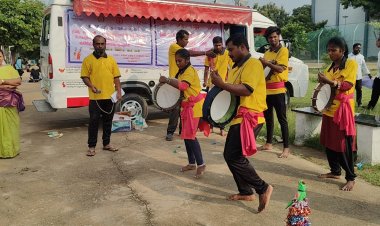 கிருஷ்ணகிரியில் நடைபெற்ற எயிட்ஸ் குறித்த விழிப்புணர்வு மாரத்தான் போட்டியில் ஏராளமானவர்கள் பங்கேற்பு.!
