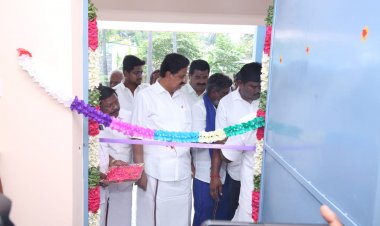 நம்ம ஊரு பள்ளி 2024-2025 திட்டத்தின் கீழ்  ரூ.17,64,297 இலட்சம் மதிப்பீட்டில் திப்பனூர் ஊராட்சி ஒன்றிய தொடக்கப்பள்ளியில்  இரண்டு வகுப்பறை கட்டிடம் திறப்பு விழா. !