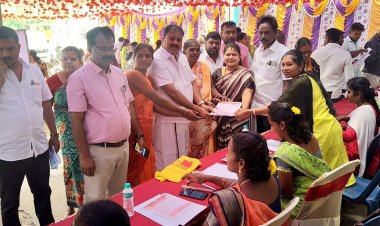 காட்டிநாயனப்பள்ளி ஊராடசியில் நடைப்பெற்ற உங்களுடன் ஸ்டாலின் திட்ட முகாம் .!