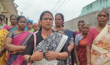 ரைஸ் மில்லை வேறு இடத்திற்கு இடமாற்றம் செய்ய வலியுறுத்தி பகுதி மக்கள் லாரிகளை சிறைபிடித்து முற்றுகையிட்டதால் பரப்பரப்பு ஏற்பட்டது.!