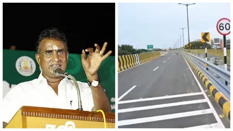 புதிய மேம்பாலத்தில் அனுமதியின்றி ஏராளனமான அதிமுக வினரோடு எஸ்.பி.வேலுமணி, வழக்குப்பதிவு செய்த காவல்துறை. !