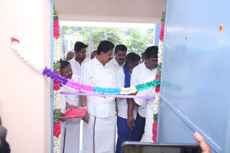நம்ம ஊரு பள்ளி 2024-2025 திட்டத்தின் கீழ் ரூ.17,64,297 இலட்சம் மதிப்பீட்டில் திப்பனூர் ஊராட்சி ஒன்றிய தொடக்கப்பள்ளியில் இரண்டு வகுப்பறை கட்டிடம் திறப்பு விழா. !