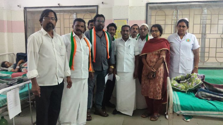 தென்காசியில் காங்.சிறுபான்மை துறை மாநில தலைவர் பிறந்தநாள் நிகழ்ச்சி.!