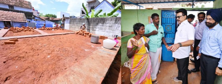 கல்வியில் சிறந்த தமிழ்நாடு" நிகழ்ச்சியில், ஒழுகும் வீட்டில் அப்பா வசித்து வருதாக கண்ணீர் மல்க பேசிய மாணவி பிரேமா விற்கு வீடு வழங்கிய முதலமைச்சர் மு.க.ஸ்டாலின்.!!