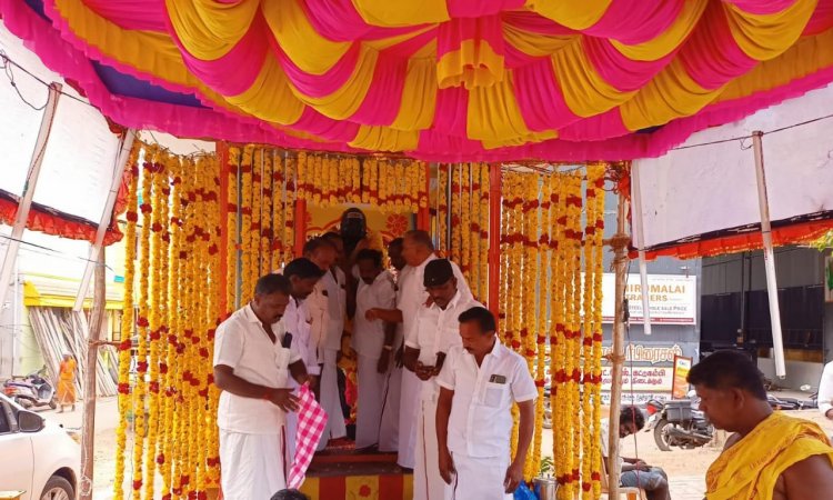 தென்காசியில் திமுக சார்பில் தேவர் ஜெயந்தி விழா .!