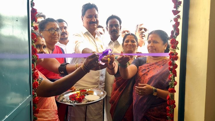 அங்கன் வாடி மையத்தினை சட்ட மன்ற உறுப்பினர் மதியழகன் மக்கள் பயன்பாட்டிற்காக திறந்து வைத்தார்.!