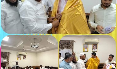 தமுமுக மற்றும் காரமடை காளம்பாளையம் ஆஷுர்கானா நிர்வாகிகள் முன்னாள் அமைச்சர் செந்தில் பாலாஜியுடன் சந்திப்பு.!