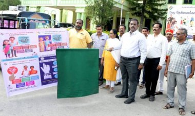 வாக்காளர் பட்டியல் சிறப்பு தீவிர திருத்தப் பணிகள் 2026, வாக்காளர் படிவம் நிரப்புவது குறித்த விழிப்புணர்வு ஆட்டோ பிரச்சாரம் .!