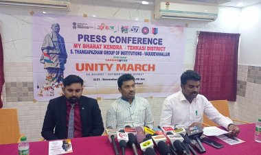 சர்தார் வல்லபாய் பட்டேல் பிறந்த தினத்தை முன்னிட்டு மாபெரும் ஒற்றுமை அணி வகுப்பு பேரணி .!