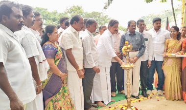 அரசு உயர்நிலைப்பள்ளியில் 60 ஆண்டு வைர விழா நினைவு வாயில் திறப்பு விழா நடைபெற்றது.!