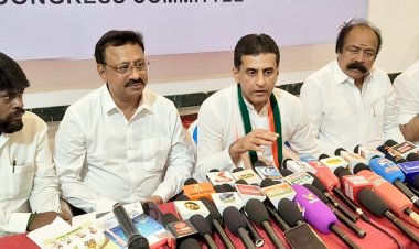 கிருஷ்ணகிரி மாவட்டத்தில் காங்கிரஸ் கட்சிக்கு கிழக்கு மற்றும் மேற்கு மாவட்டத்திற்கு திறமையான தகுதியான மாவட்ட தலைவர்களை தேர்வு செய்வது தொடர்பான ஆலோசனைக் கூட்டம் நடைபெற்றது. !