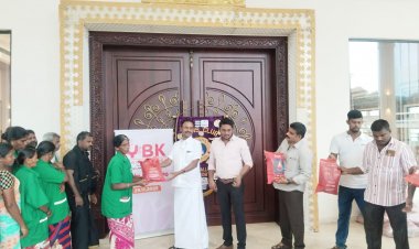 இலஞ்சியில் ஓணம் டிரிஸ்ஸில் குழும நிறுவனர் பாலகிருஷ்ணன் பிறந்தநாள் விழா.!