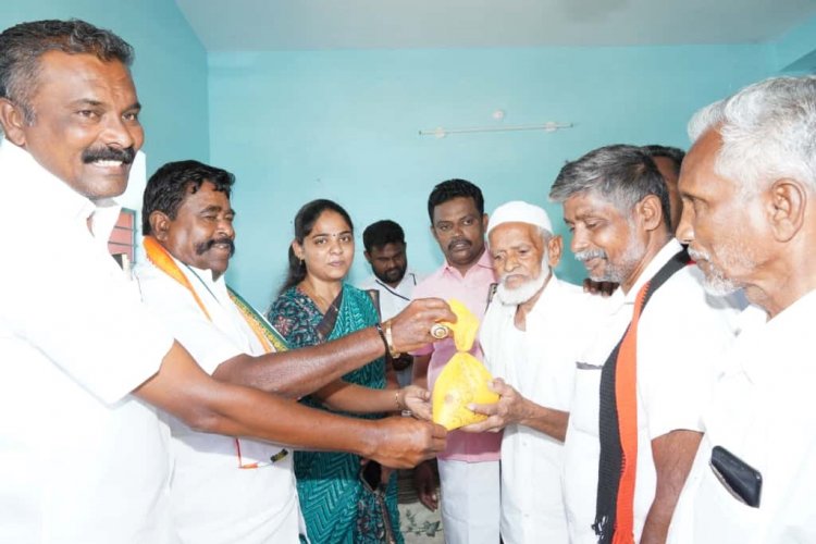 வீராணத்தில் ரூ.41 லட்சத்தில் திட்டப் பணிகள் தொடக்க விழா.!