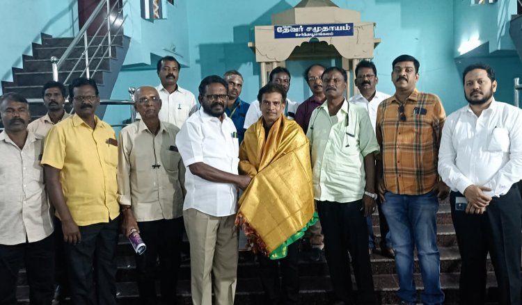 தமிழ்நாடு பத்திரிகையாளர் சங்கத்தின் தூத்துக்குடி புறநகர் மாவட்ட நிர்வாகிகள் ஆலோசனை கூட்டம்.!