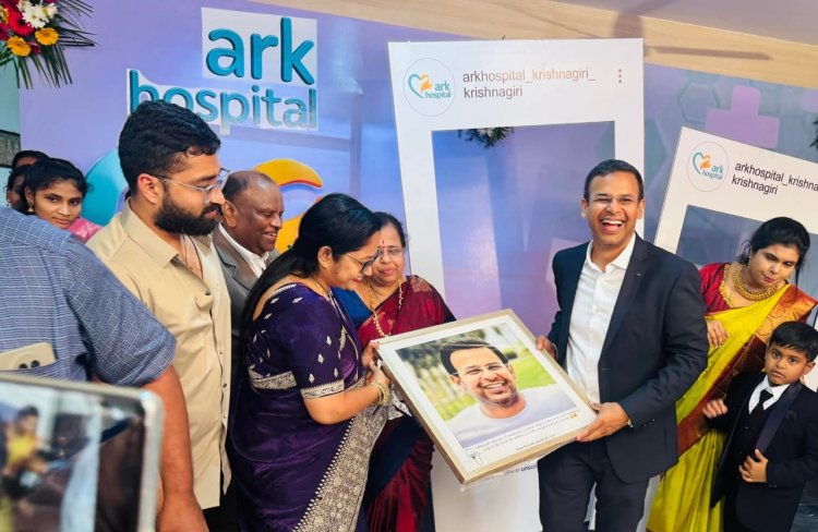 ஏ.ஆர்.கே மல்டி ஸ்பெஷாலிட்டி மருத்துவமனை புதிய கட்டிட திறப்பு விழா இன்று நடைபெற்றது. !