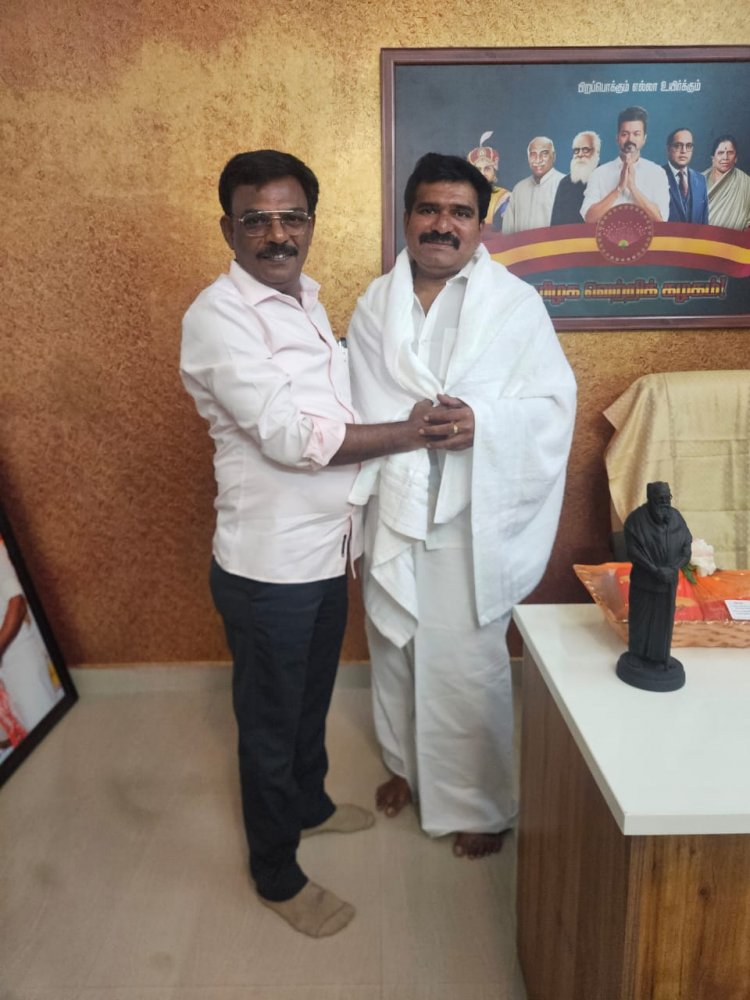 முதல்வர் தொகுதியில் YBM டிராவல்ஸ் உரிமையாளரை களமிறக்கும் த வெ க .!