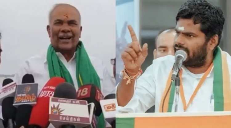 தமிழகத்தின் ஒரே தீவிரவாதி ஆளுநர் தான்'... அப்பாவு சர்ச்சை பேச்சுக்கு அண்ணாமலை கடும் கண்டனம்.!