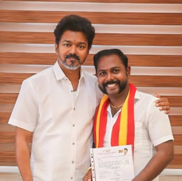 தென்காசி த.வெ.க. மாவட்ட செயலாளர் ராஜ பிரகாஷ் பிறந்தநாள்  விழா.!