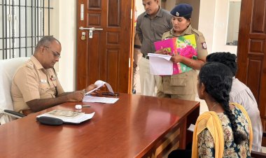 தென்காசி மாவட்ட எஸ்பி அலுவலகத்தில் பொதுமக்களுக்கான சிறப்பு குறை தீர்ப்பு கூட்டம் .!