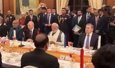 ரஷ்ய அதிபர் விளாடிமர் புதினுக்கு இரவு விருந்தில் வழங்கப்பட்ட குச்சி காளான். ! விலை எவ்வளவு தெரியுமா கிலோ 50 ஆயிரமாம். !